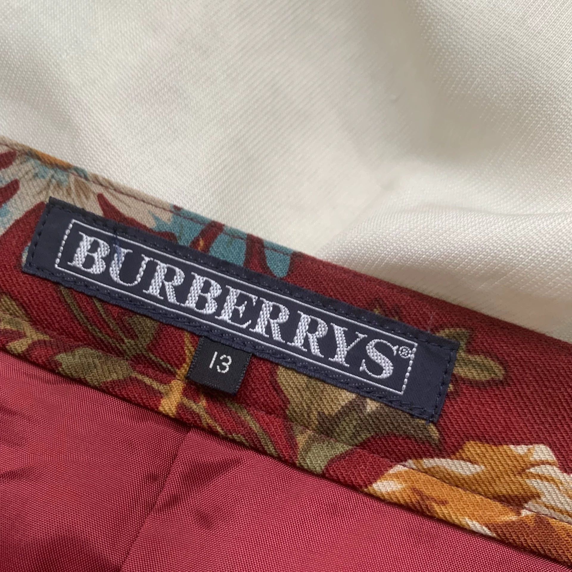 Burberry Burberry Vintage Floral Wool Skirt - dmc Size US 30 / EU 46 - 3 Thumbnail