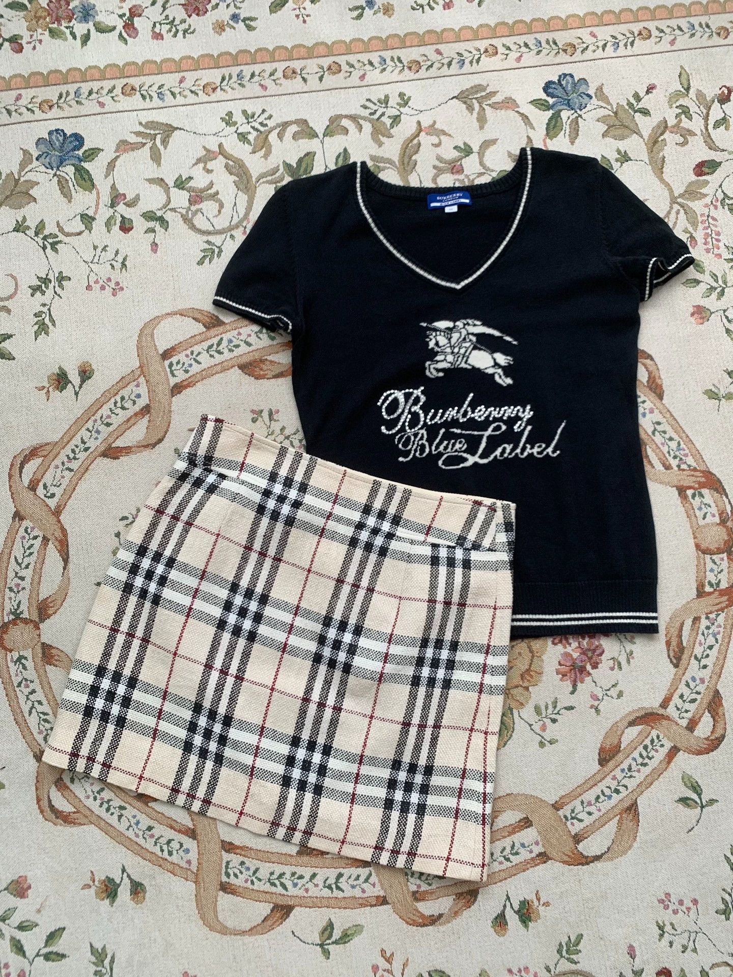 Burberry Burberry Vintage Check Mini Skirt - dmc Size US 27 - 3 Thumbnail