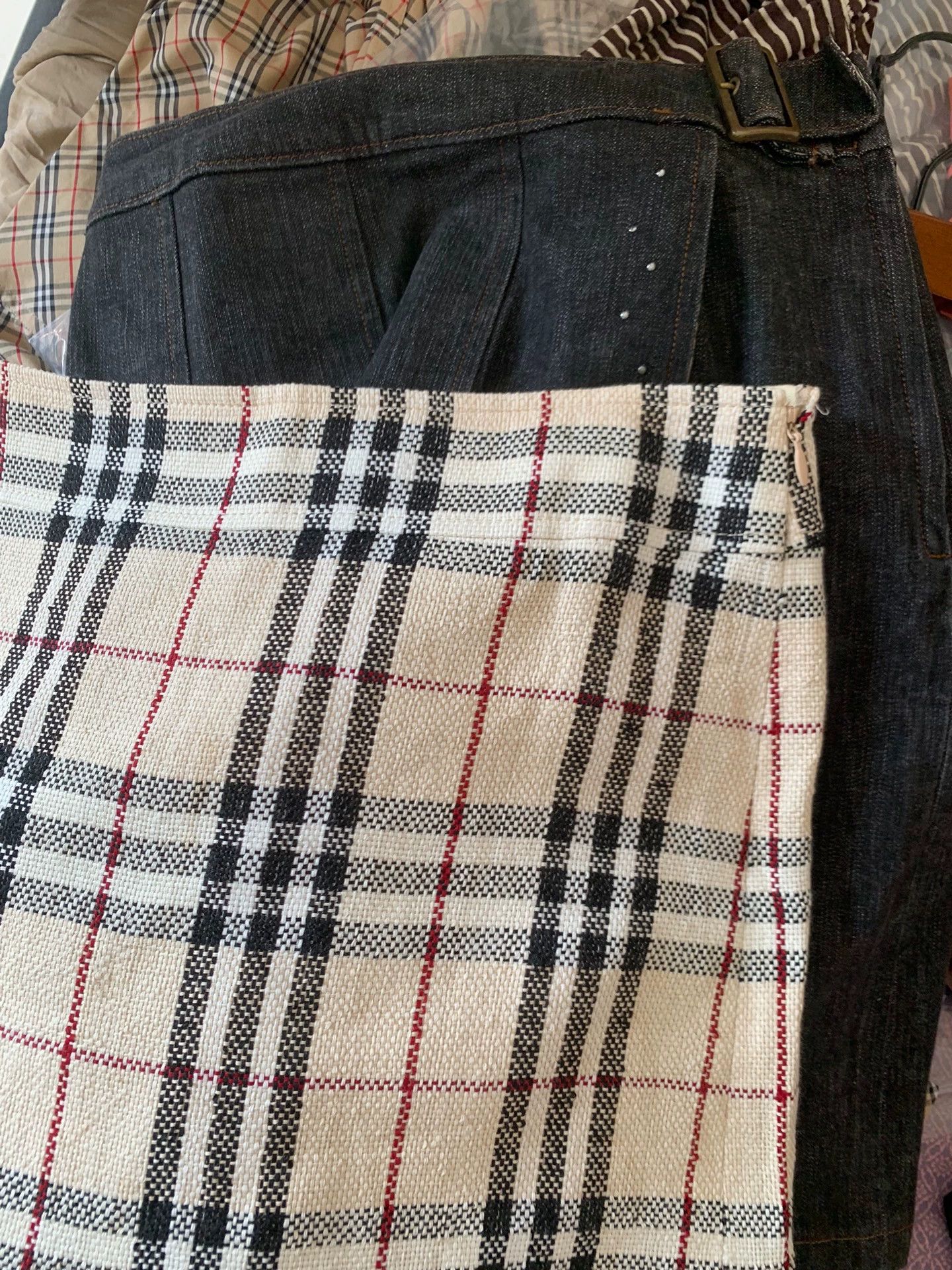 Burberry Burberry Vintage Check Mini Skirt - dmc Size US 27 - 6 Thumbnail