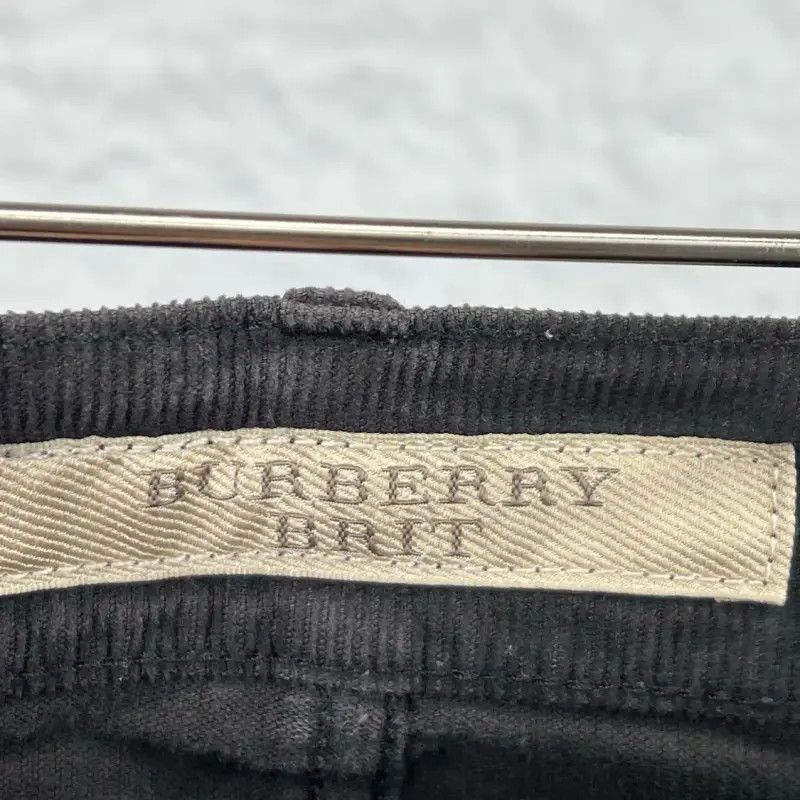 Burberry Burberry Black Cotton Casual Pants Size US 32 / EU 48 - 3 Thumbnail