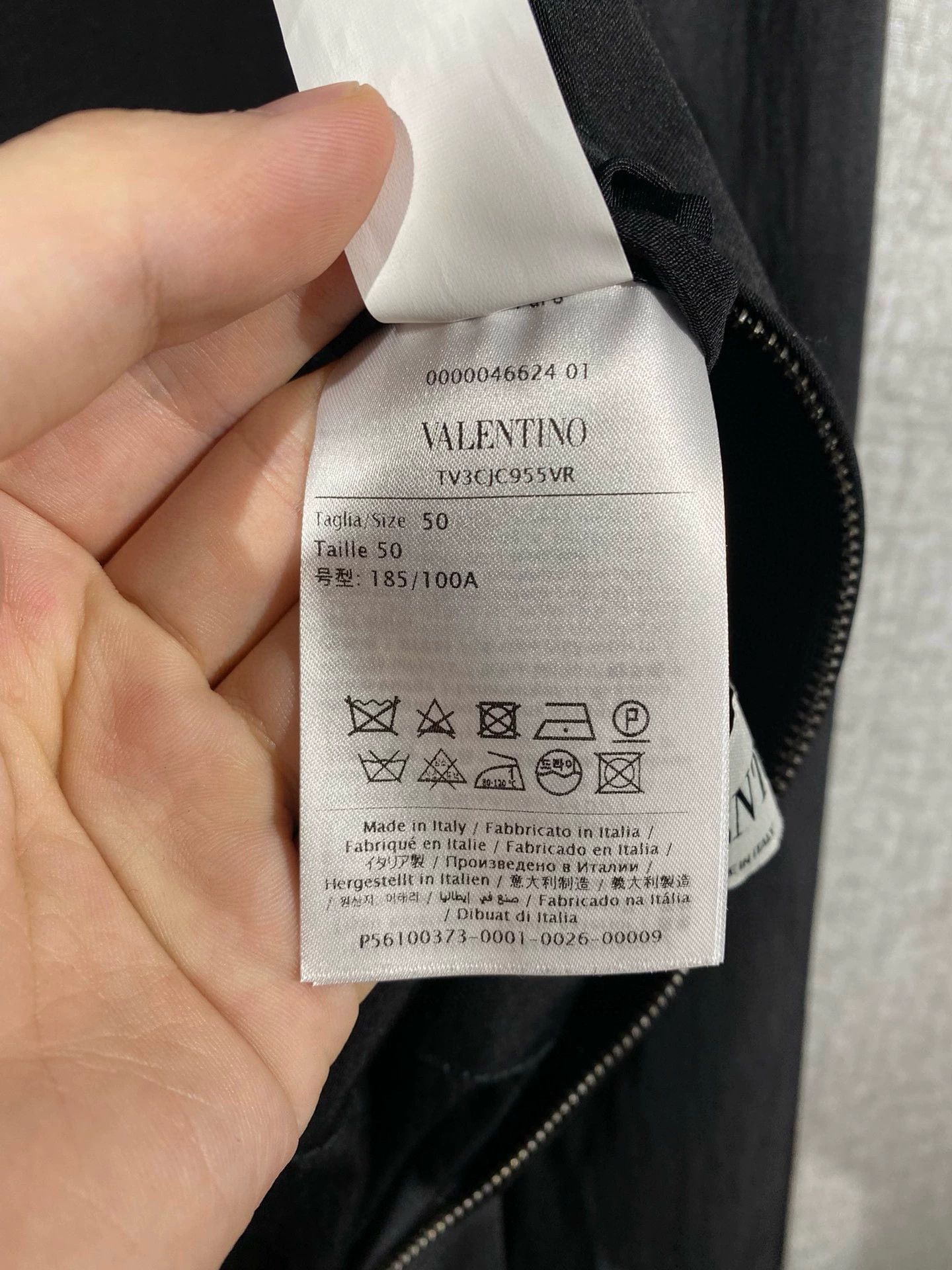 Valentino Valentino Used VLTN Logo Jacket - dmc Size US L / EU 52-54 / 3 - 6 Thumbnail