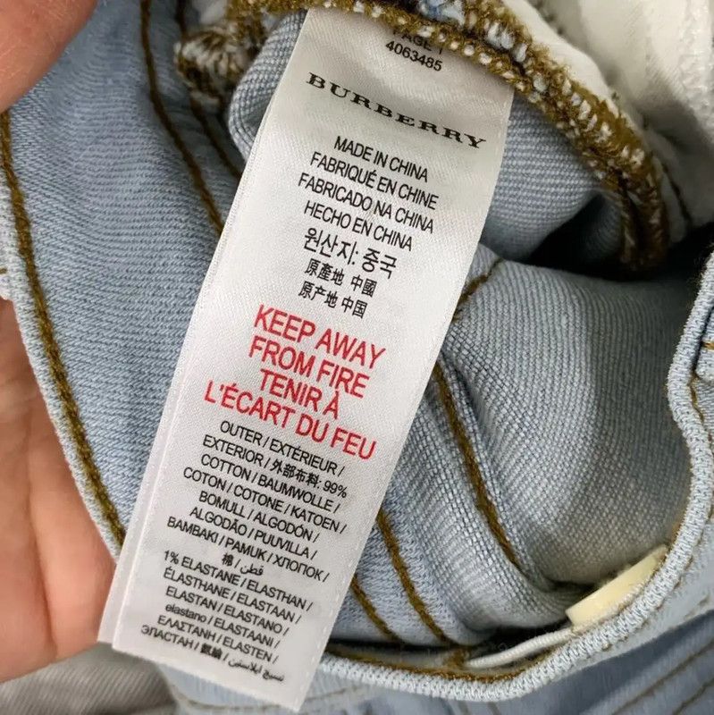 Burberry Burberry Blue Casual Men's Pants Size US 30 / EU 46 - 4 Thumbnail