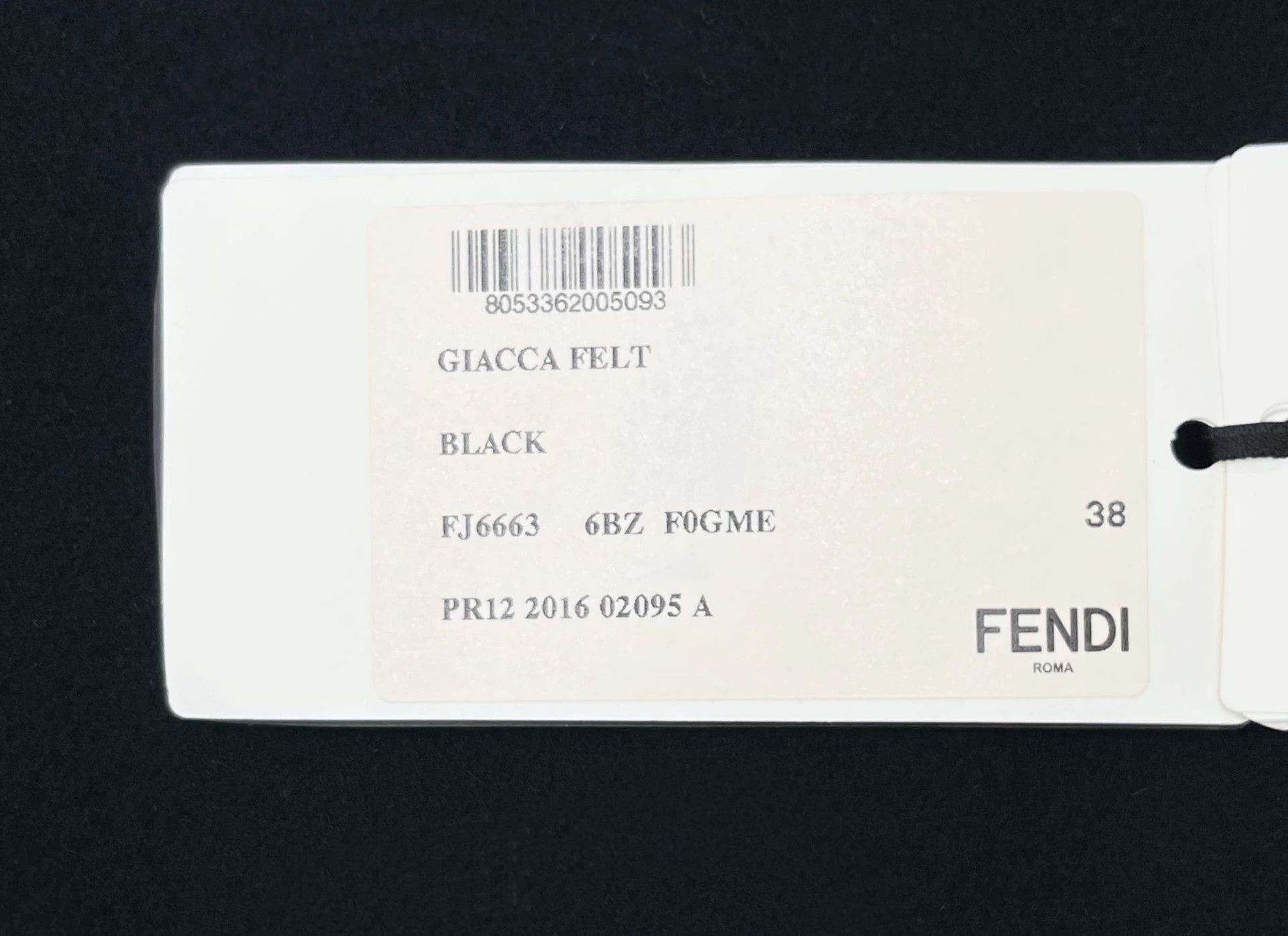 Fendi Fendi Black Monster Wool Patchwork Bomber Jacket - dmc Size US M / EU 48-50 / 2 - 8 Thumbnail