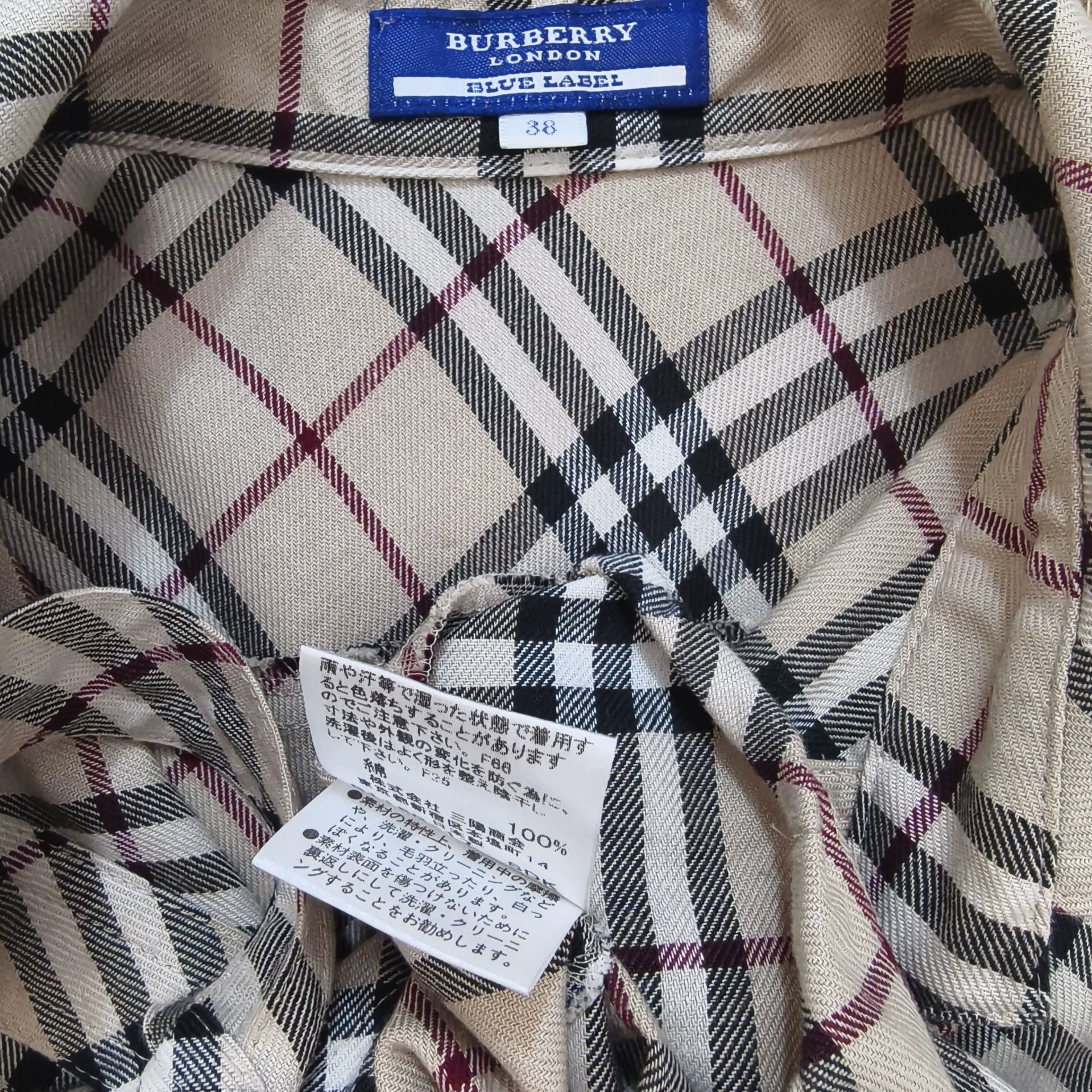 Burberry Vintage Burberry Check Shirt - dmc Size US S / EU 44-46 / 1 - 6 Thumbnail