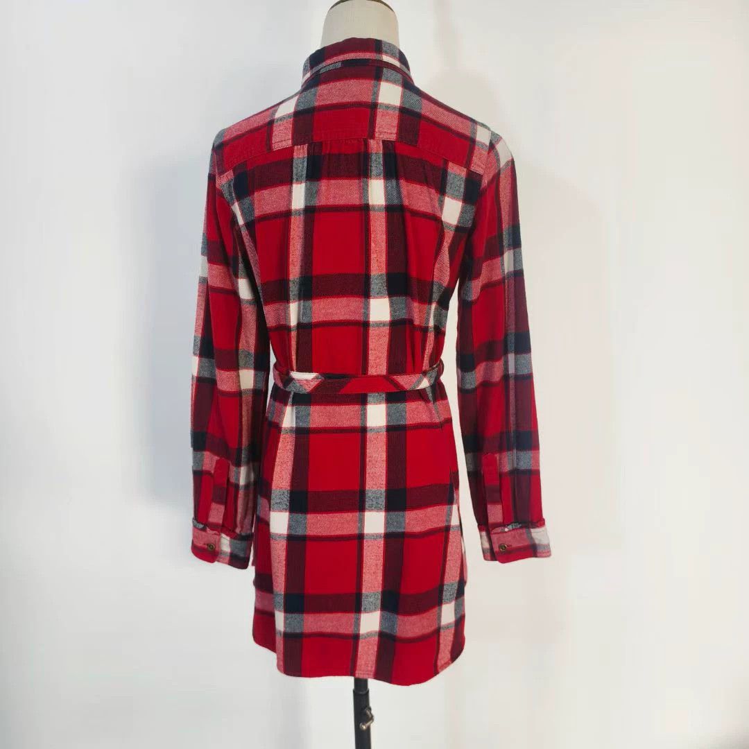 Burberry Vintage Burberry Red Plaid Shirt - dmc Size US S / EU 44-46 / 1 - 6 Thumbnail