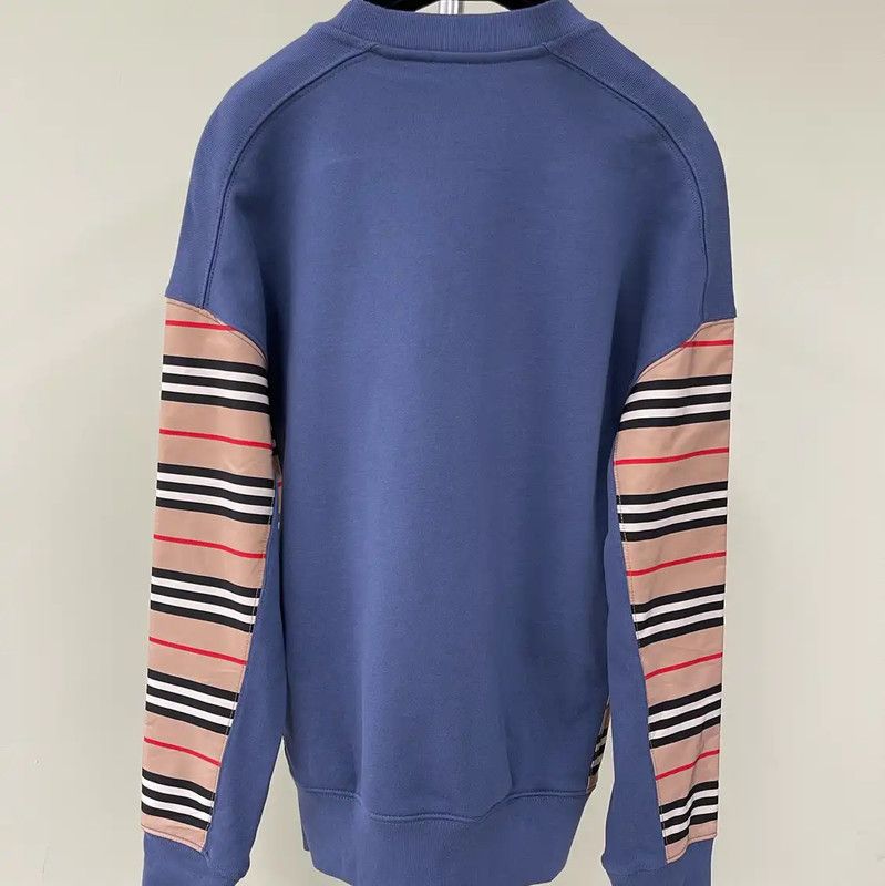 Burberry Burberry Color Block Cotton Sweatshirt for Men Size US M / EU 48-50 / 2 - 2 Thumbnail