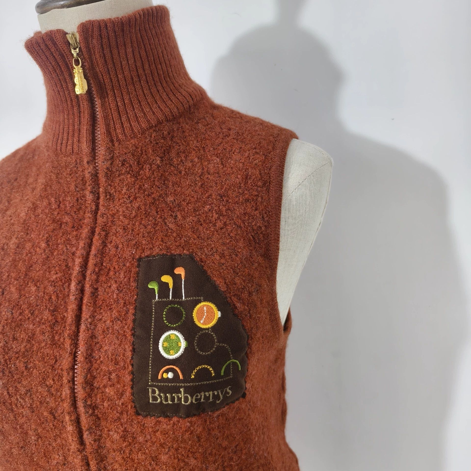 Burberry Vintage Burberry Brown Vest - dmc Size US M / EU 48-50 / 2 - 3 Thumbnail