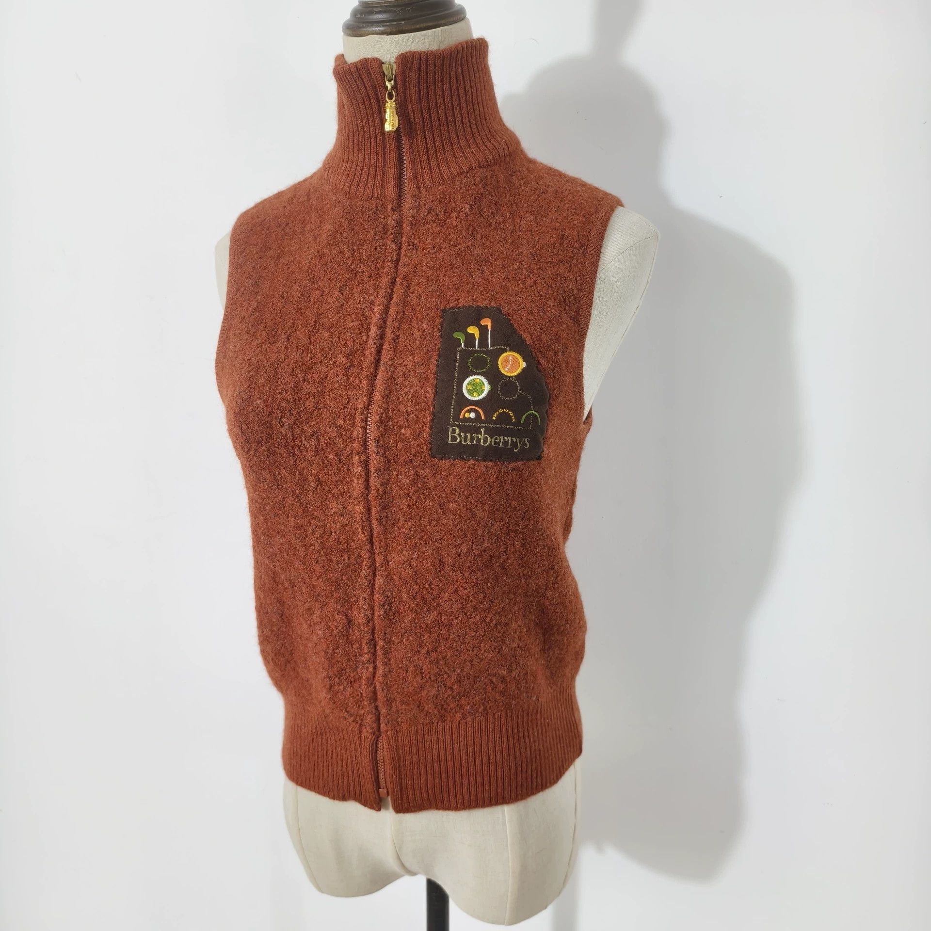 Burberry Vintage Burberry Brown Vest - dmc Size US M / EU 48-50 / 2 - 4 Thumbnail