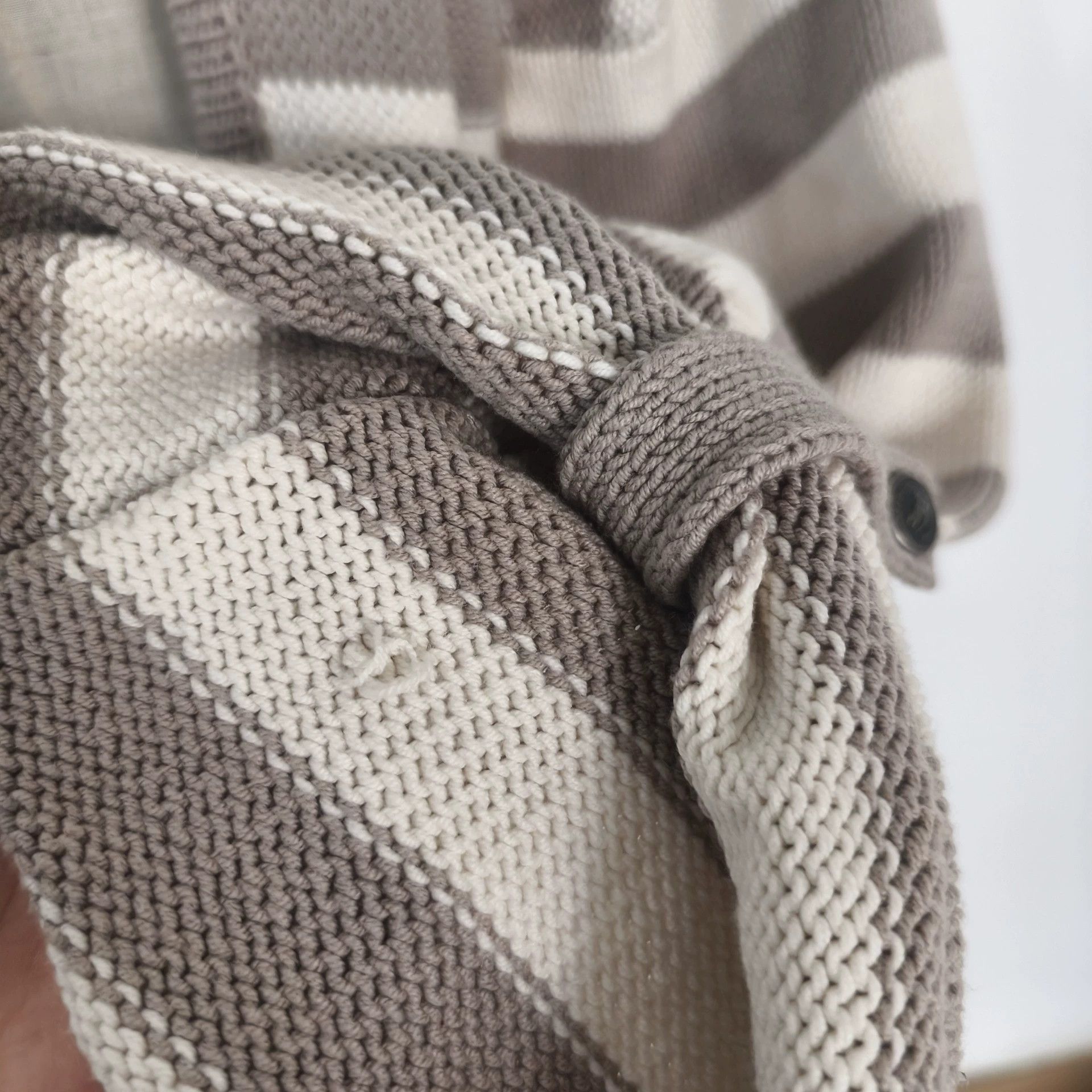 Burberry Vintage Burberry Striped Cardigan - dmc Size US M / EU 48-50 / 2 - 9 Thumbnail
