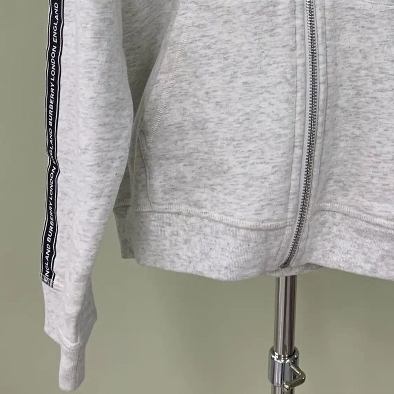 Burberry Burberry Light Gray Cotton Men's Jacket Size US M / EU 48-50 / 2 - 3 Thumbnail