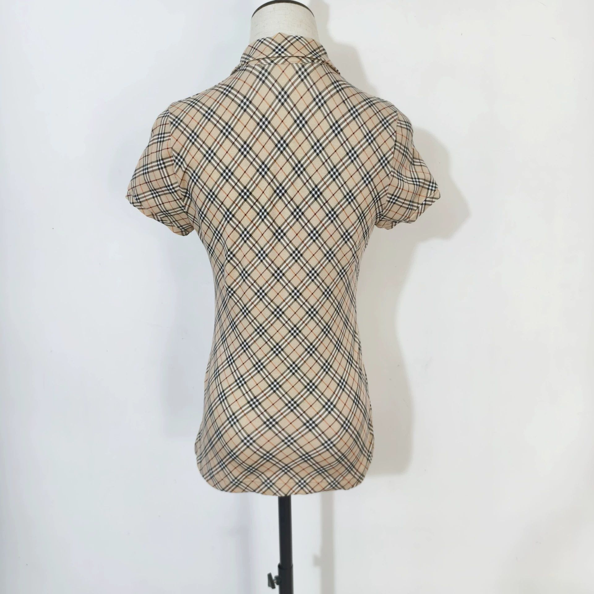 Burberry Vintage Burberry Check Polo Shirt - dmc Size US M / EU 48-50 / 2 - 4 Thumbnail