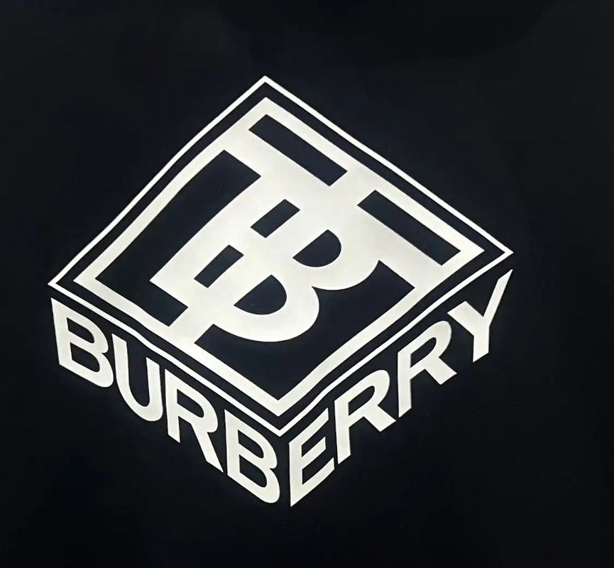 Burberry Burberry Black Cotton Men's Hoodie Size US XXS / EU 40 - 2 Thumbnail