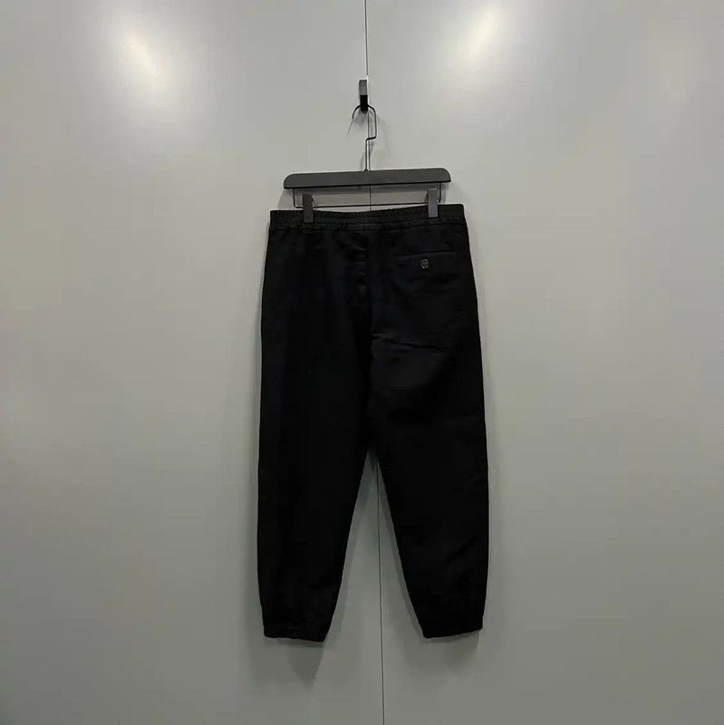 Burberry Burberry Black Cotton Men's Casual Pants Size US 30 / EU 46 - 2 Thumbnail
