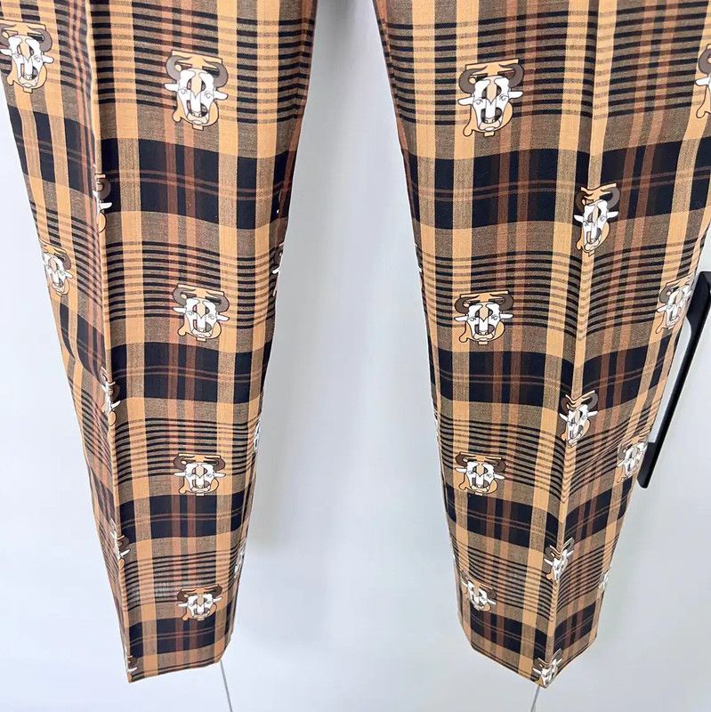 Burberry Burberry M Size Multicolor Wool Blend Casual Pants Size US 30 / EU 46 - 3 Thumbnail