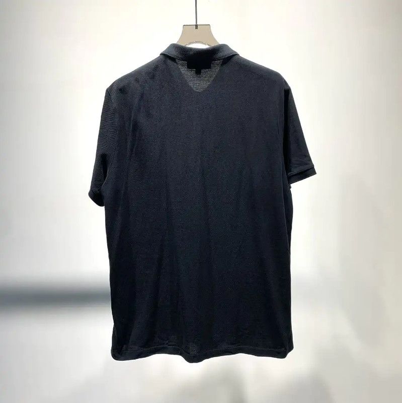 Burberry Burberry Black Cotton Men's Polo Shirt Size US XXL / EU 58 / 5 - 6 Thumbnail