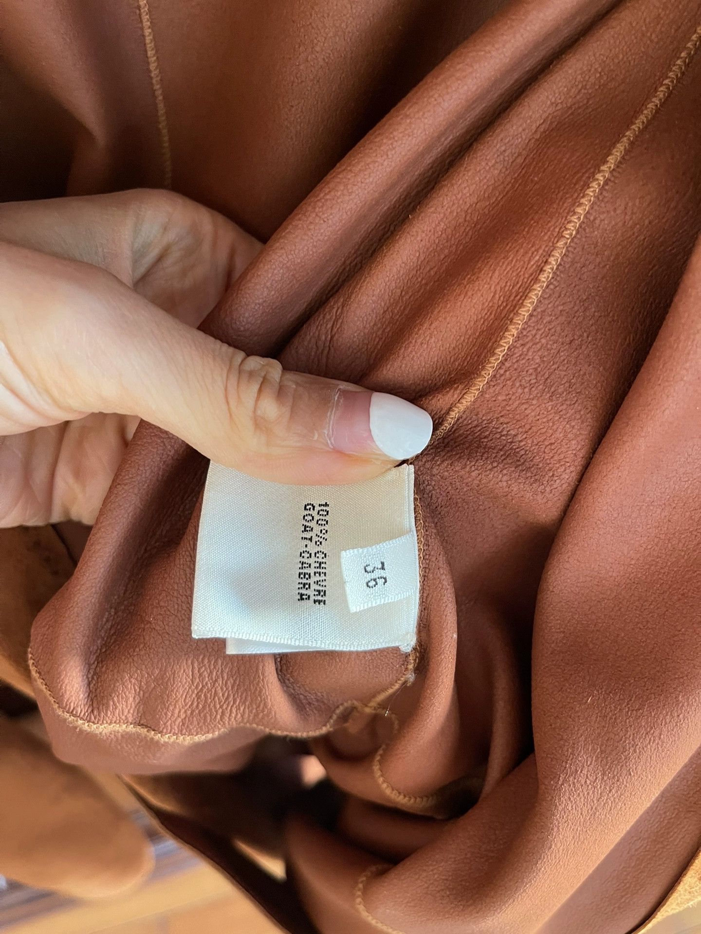 Hermes Hermes Calfskin Belted Outerwear Top - dmc Size US S / EU 44-46 / 1 - 5 Thumbnail