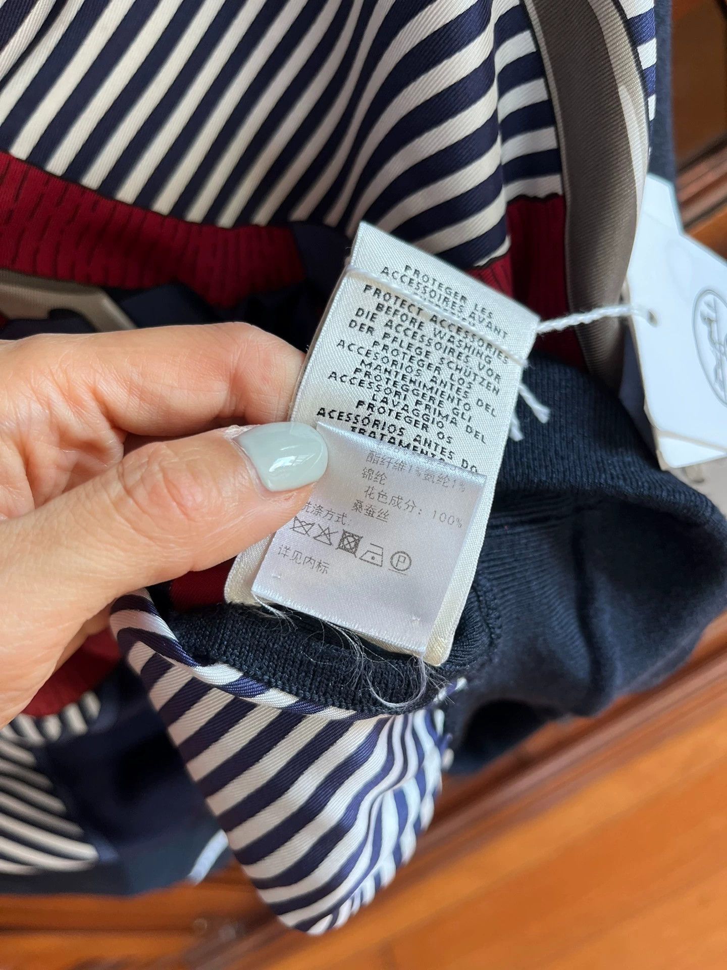 Hermes Hermes New Long Sleeve Top Coat - dmc Size US XS / EU 42 / 0 - 6 Thumbnail
