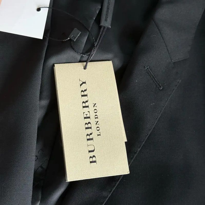 Burberry Burberry Black Cotton Men's Jacket Size US M / EU 48-50 / 2 - 4 Thumbnail