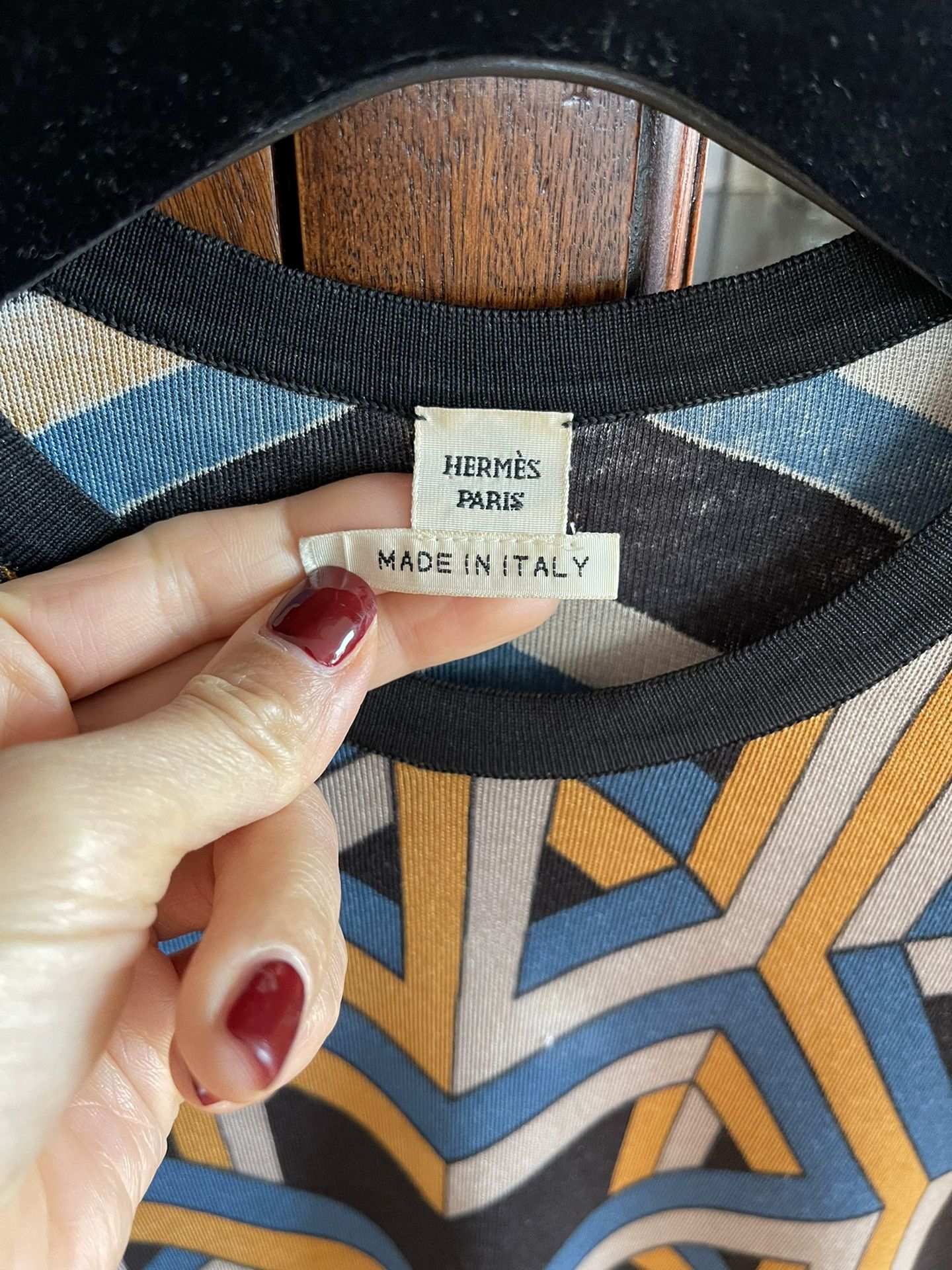 Hermes Hermes Silk Round Neck Knit Top - dmc Size US XS / EU 42 / 0 - 3 Thumbnail