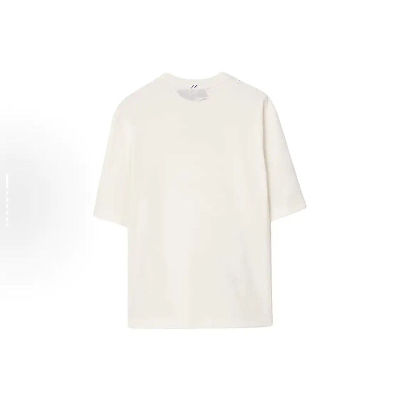 Burberry Burberry Men's White Cotton T-Shirt Size US XXS / EU 40 - 2 Thumbnail