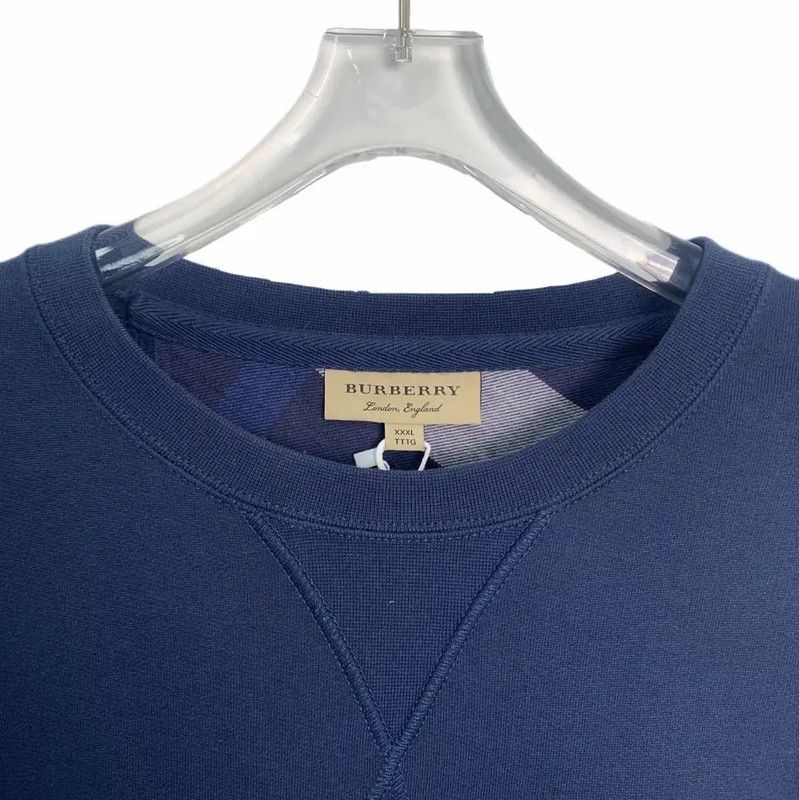 Burberry Burberry Navy Cotton Sweatshirt for Men Size US XXL / EU 58 / 5 - 3 Thumbnail