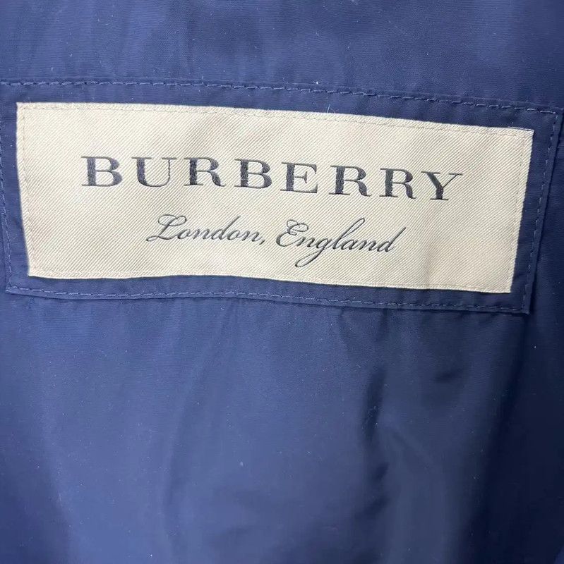 Burberry Burberry Navy Cotton Men's Jacket Size US M / EU 48-50 / 2 - 3 Thumbnail