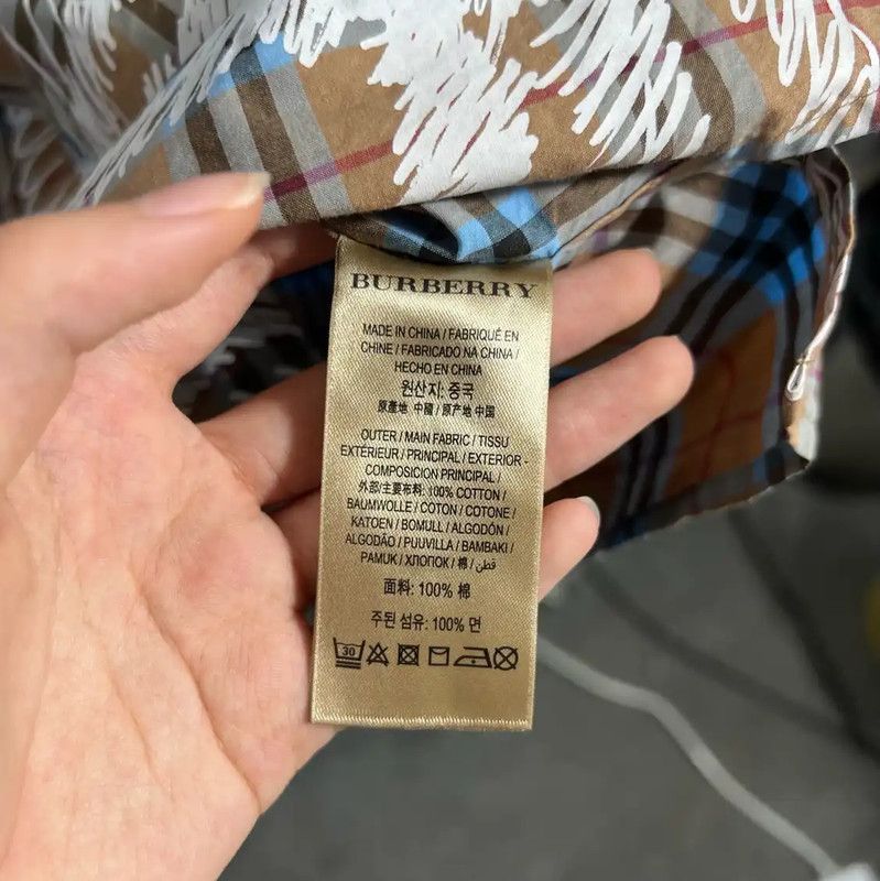 Burberry Burberry Men's Short Sleeve Plaid Shirt Size US M / EU 48-50 / 2 - 4 Thumbnail