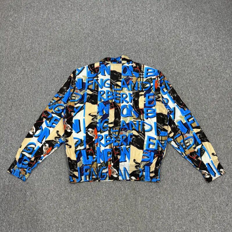 Burberry Burberry Multicolor Polyester Windbreaker Jacket Size US L / EU 52-54 / 3 - 2 Thumbnail