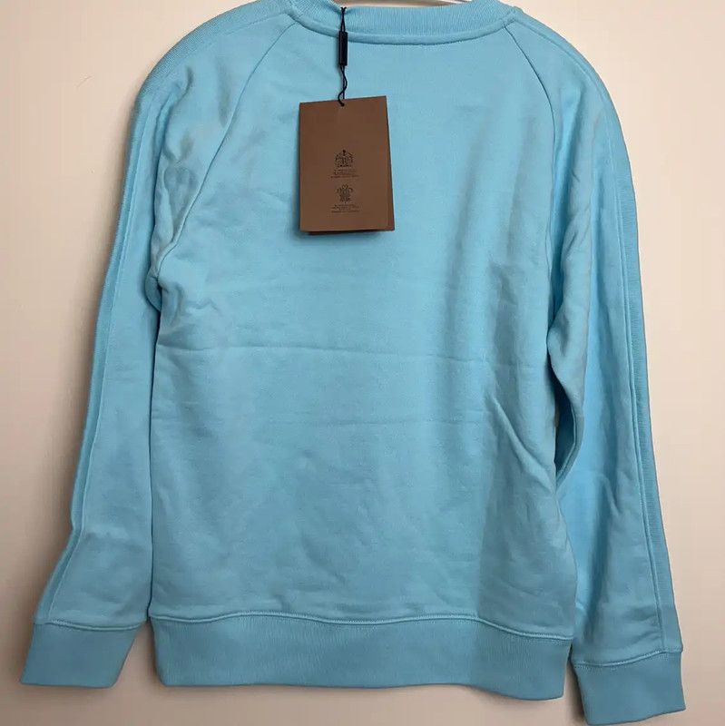 Burberry Burberry Men's Blue Cotton Sweatshirt Size US M / EU 48-50 / 2 - 6 Thumbnail