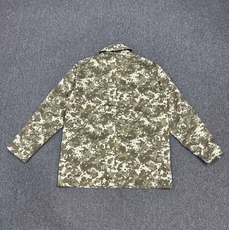 Burberry Burberry M Camouflage Print Men's Trench Coat Size US M / EU 48-50 / 2 - 2 Thumbnail