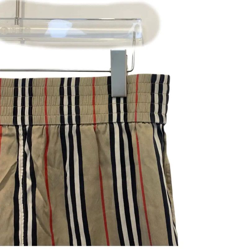 Burberry Burberry Men's Summer Khaki Stripe Shorts Size US 32 / EU 48 - 3 Thumbnail