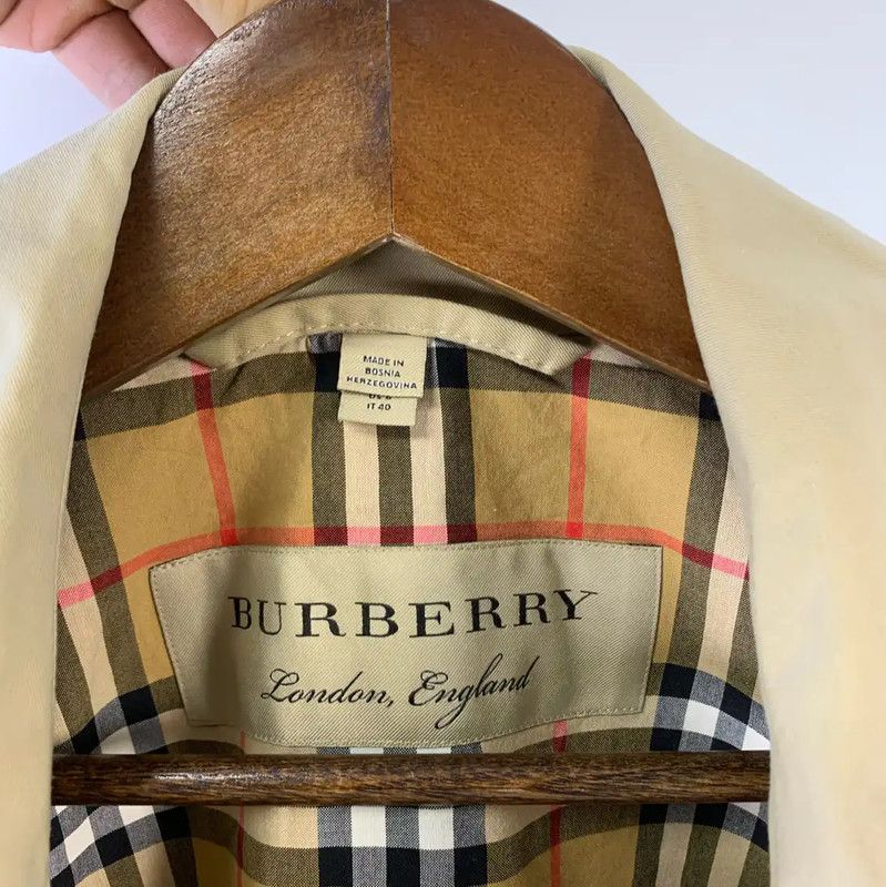 Burberry Burberry Khaki Canvas Men’s Outerwear Jacket Size US M / EU 48-50 / 2 - 3 Thumbnail