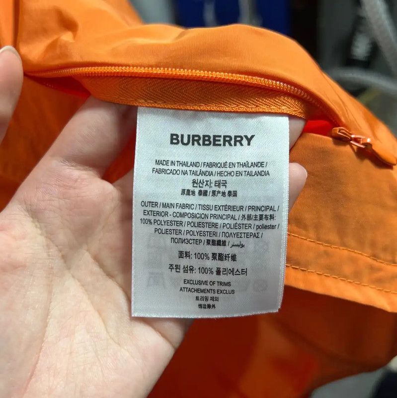 Burberry Burberry Orange Men's Lightweight Jacket Size US M / EU 48-50 / 2 - 4 Thumbnail