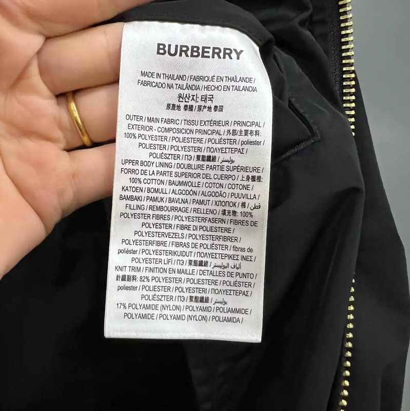 Burberry Burberry Men's Black Lightweight Jacket Size US M / EU 48-50 / 2 - 4 Thumbnail