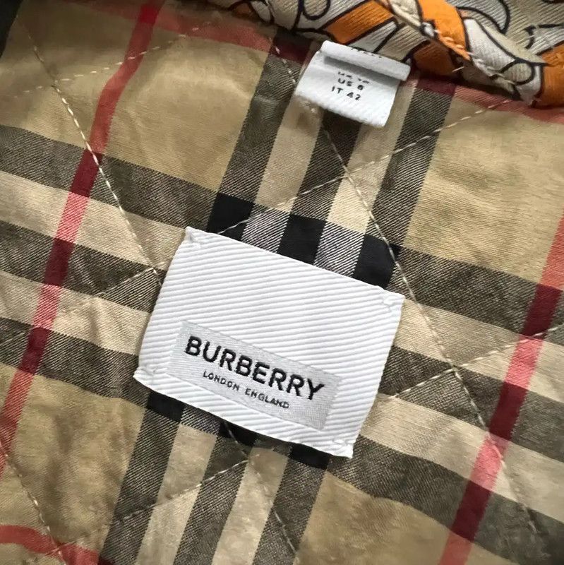 Burberry Burberry Brown Cotton Logo Men’s Jacket Size US M / EU 48-50 / 2 - 4 Thumbnail