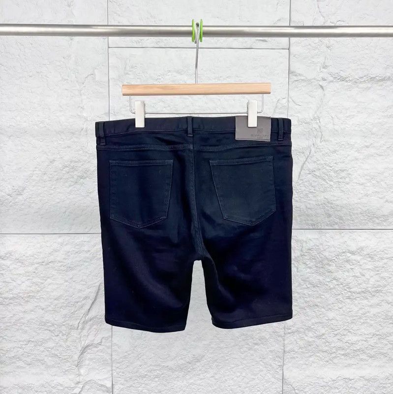 Givenchy Givenchy Black Cotton Men's Shorts 0089 Size US 30 / EU 46 - 2 Thumbnail