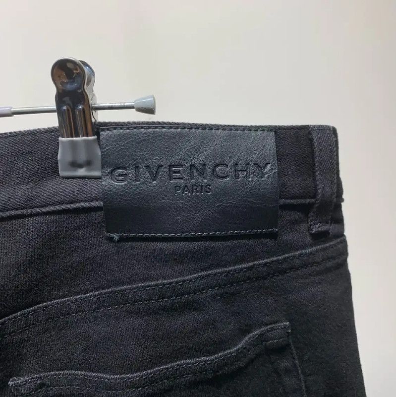 Givenchy Givenchy Black Cotton Casual Pants for Men 0089 Size US 32 / EU 48 - 6 Thumbnail