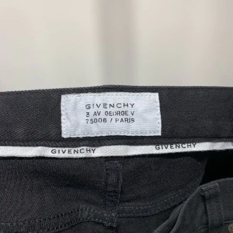 Givenchy Givenchy Black Cotton Casual Pants for Men 0089 Size US 32 / EU 48 - 2 Thumbnail