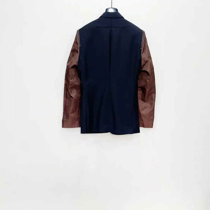 Givenchy Givenchy Wool Men's Outerwear in Dark Blue 0089 Size US L / EU 52-54 / 3 - 2 Thumbnail