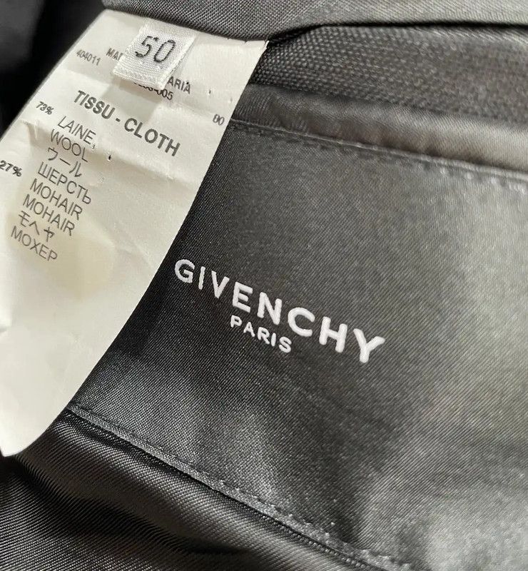 Givenchy Givenchy Wool Men's Outerwear in Dark Blue 0089 Size US L / EU 52-54 / 3 - 5 Thumbnail