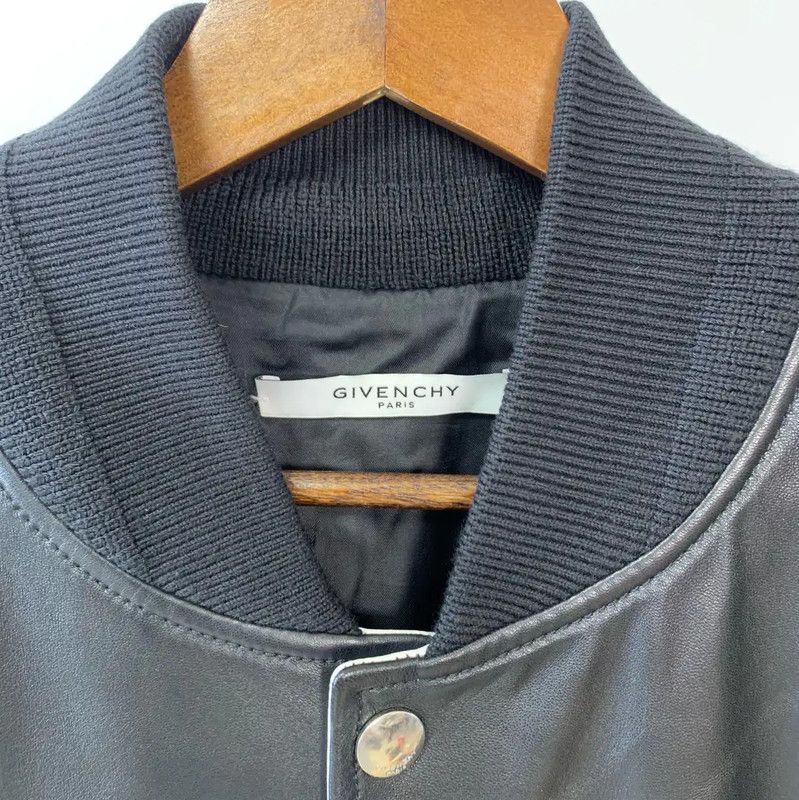 Givenchy Givenchy Black Leather Star Jacket 0089 Size US M / EU 48-50 / 2 - 3 Thumbnail