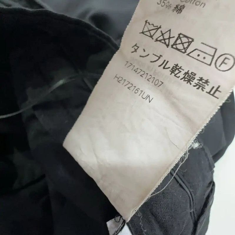 Loewe Loewe Black Cotton Blend Casual Pants 0089 Size US 34 / EU 50 - 4 Thumbnail