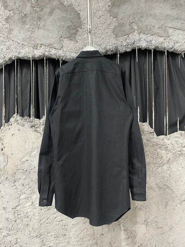 Rick Owens Rick Owens Black Long Sleeve Jacket for Men 0089 Size US M / EU 48-50 / 2 - 2 Thumbnail