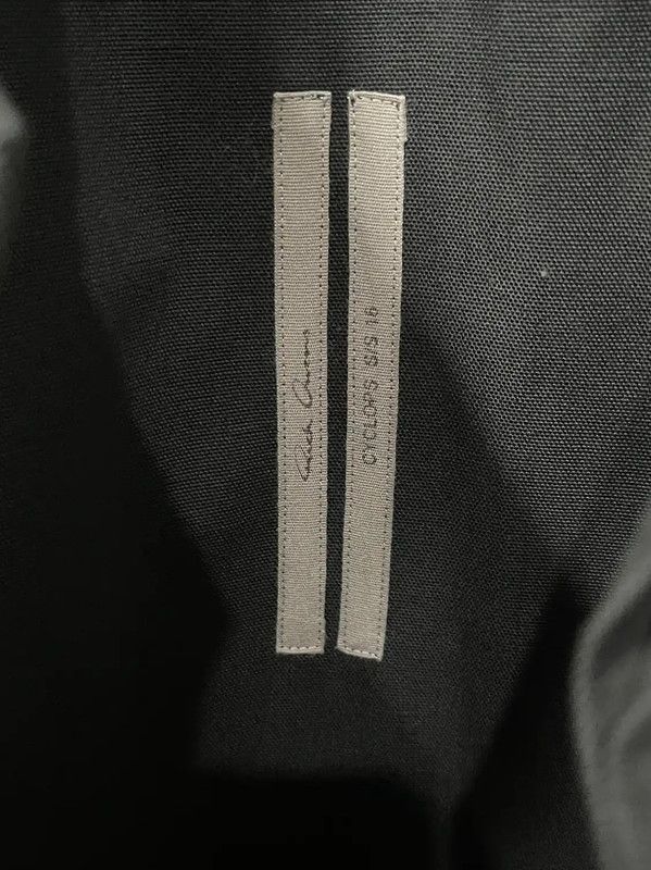 Rick Owens Rick Owens Black Long Sleeve Jacket for Men 0089 Size US M / EU 48-50 / 2 - 5 Thumbnail