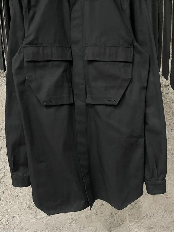 Rick Owens Rick Owens Black Long Sleeve Jacket for Men 0089 Size US M / EU 48-50 / 2 - 4 Thumbnail