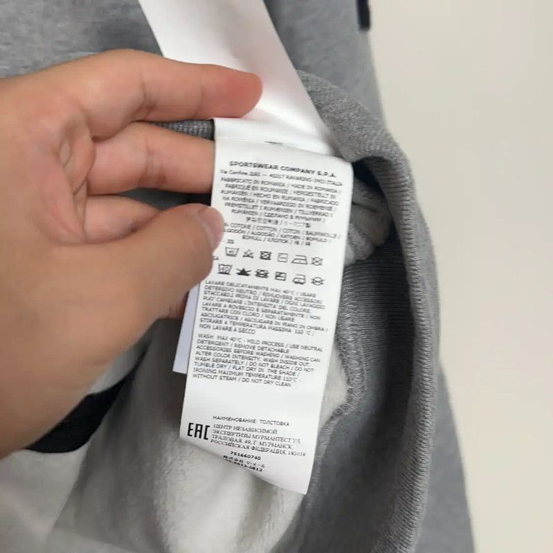 Stone Island Stone Island Gray Cotton Men's Jacket 0089 Size US M / EU 48-50 / 2 - 5 Thumbnail