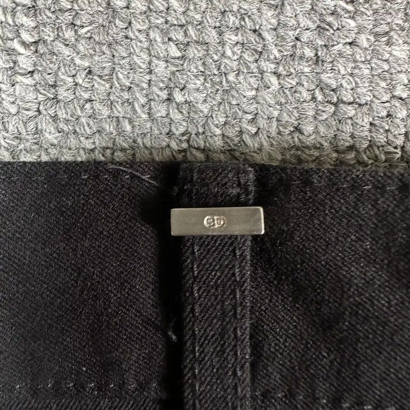 Dior Dior Men's Black Casual Trousers for Spring/Fall 0089 Size US 34 / EU 50 - 4 Thumbnail