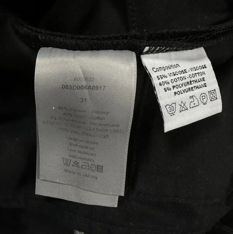 Dior Dior Men's Black Casual Trousers for Spring/Fall 0089 Size US 34 / EU 50 - 5 Thumbnail