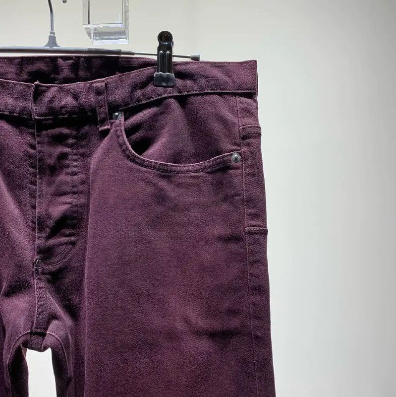 Dior Dior Red Cotton Casual Pants for Men 0089 Size US 30 / EU 46 - 5 Thumbnail