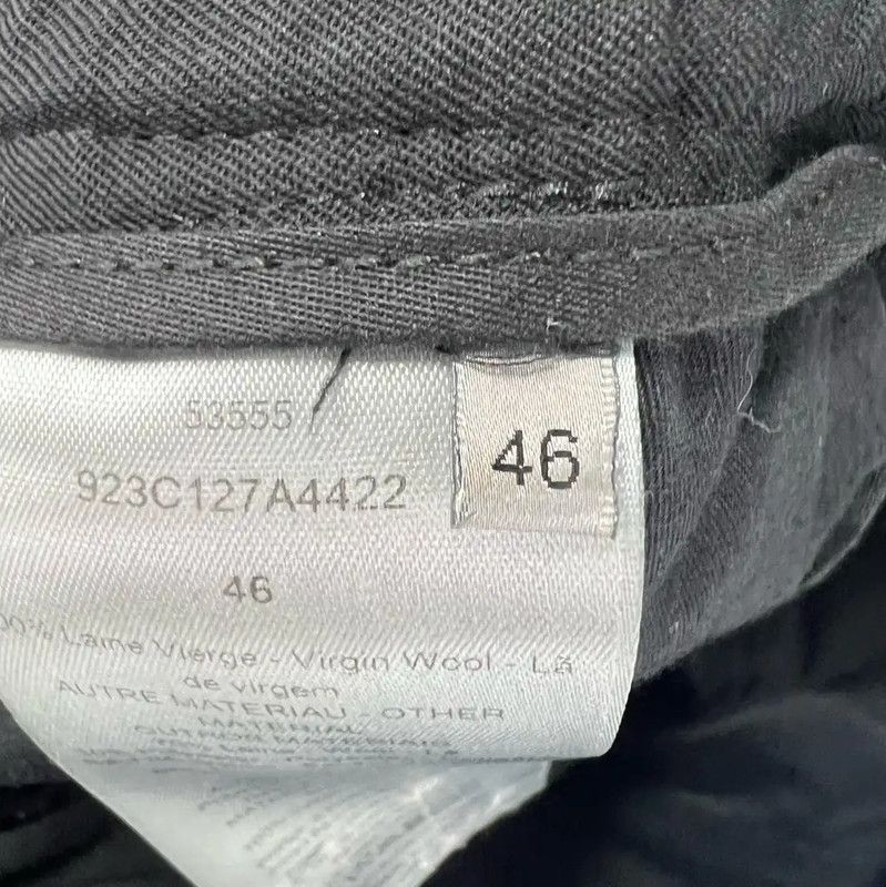 Dior Dior Casual Black Cotton Pants for Men 0089 Size US 32 / EU 48 - 4 Thumbnail